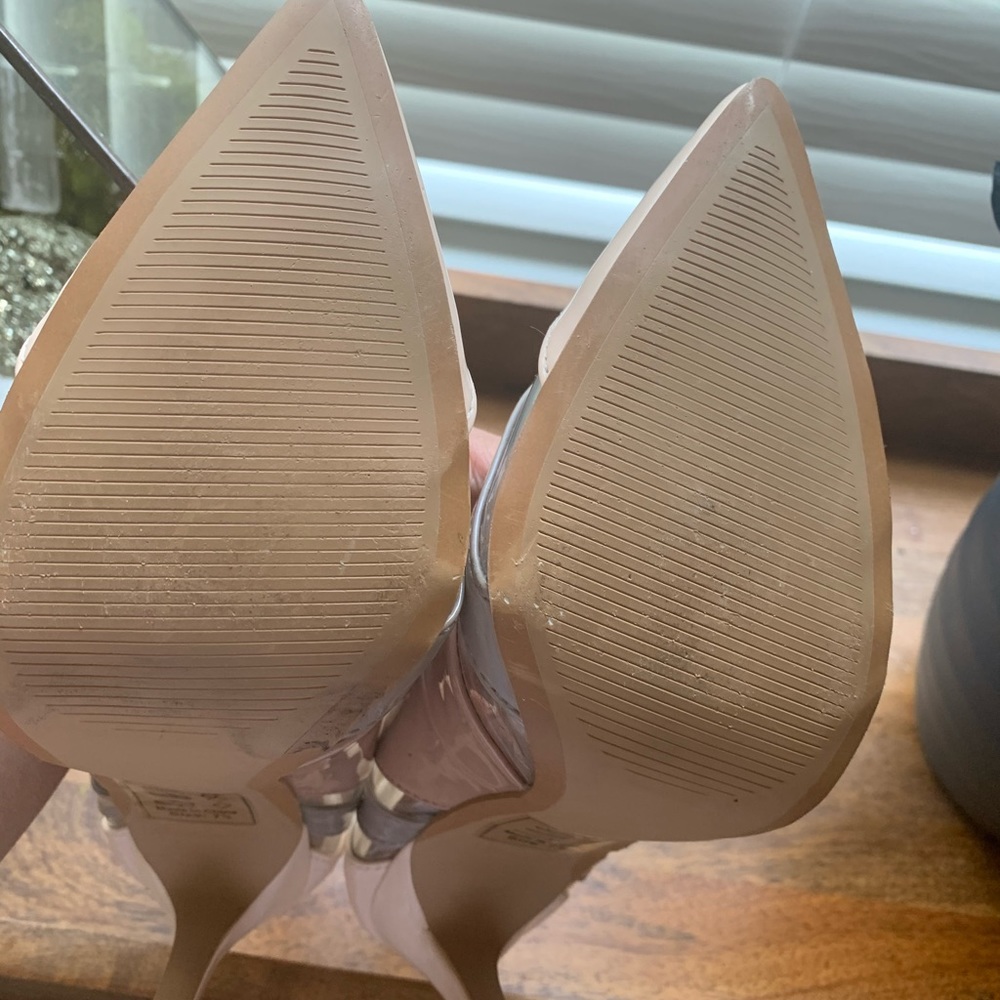 Nude Patent High Heel Stilleto - Picture 9 of 13